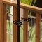 Outdoor Metal Patio Umbrella Clamp for Fence Post, Railing, Bleachers, or Benches - Strong and Durable, Keeps Secure in Any Weather, Strong Winds or Rainy Conditions, 3 – Pack